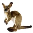 HANSA AUSTRALIA WALLABY REALISTIC CUTE SOFT ANIMAL PLUSH TOY 33cm **NEW**