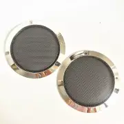 4" Speaker Covers Grill For Car Audio DJ PA Speaker Chrome ABS Frame Metal Mesh