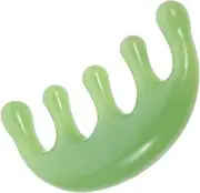 minkissy Hair Comb Wide Tooth Massage Comb for Scalp Relaxation Portable Head Relaxation Tool Natural Design for Improved for Headaches and Fatigue Relief