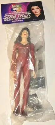 Deanna Troi Diamond Select Retailer Summit Star Trek TNG Figure Season 3