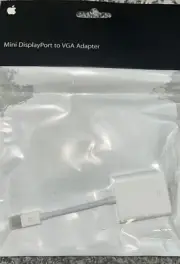 Apple Mini Display Port To VGA Adapter New