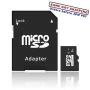 High Quality Durable Micro SD Card 8 GB SDHC TF Class 10 with SD Card Adapter