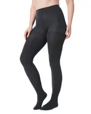 Spanx Rib Knit Shorty Tights