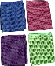 TOYANDONA 1set Super Absorbent Cooling Towels Multi Functional Sweat Towels for Gym Yoga Sports Outdoor Activities Lightweight Quick Dry Chemical for Hot Weather 4pcs