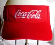 Coca Cola Visor Hat Made From Recycled Bottles Coke Coca-Cola