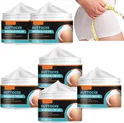 Butt Lifting Massage Cream, Dual-Action Firming & Tightening Moisturizing Massage Cream for Bigger Buttocks & Hips, Fast-Acting Lift, Tighten Massage Buttocks for Body, Hips, Arms & Thighs (6PCS)