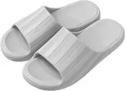 [JEUROT] Cloud Slides for Women Men Pillow Slippers EVA Anti-Slip Indoor&Outdoor Slippers Sole Shower Slippers Open Toe Sandal