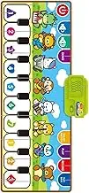 Toddler Piano Mat | Kids Piano and Dance Floor Mat | Boys Girls Educational Electronic Carpet Early Learning Logical Thinking for Travel, Home
