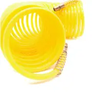 25ft x 1/4" Recoil Air Hose Re Coil Spring Ends Pneumatic Compressor Tool 200psi