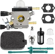 BG55 Carburetor for Stihl Leaf Blower BG55 BG85 BG45 BG46 BG65 SH55 SH85 Replace for Zama C1Q-S68 with BG55 Air Filter Tune Up Kit