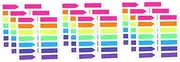 SHINEOFI 3pcs 6 Magnetic Bookmarks Bookmarks for Books Portable Reading Strips Highlight Strips Reading Learning Accessory