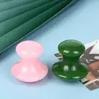 Mushroom Shape Jape Stone Gua Sha Massager Eye Face Jade Body Massage T:po