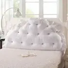 Huge Soft Headboard Support Reading Head Pillow for King Queen Bed Home Footboad
