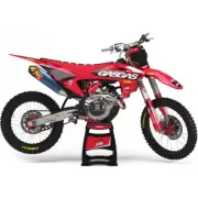 Ninetwo Decals GAS GAS MC65 24-25 Red White w/ Black BGS Graphics Kits