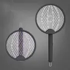 Handheld Electric Mosquito Racket USB Rechargeable Fly Bug Zapper Outdoor