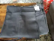 NWT - DICKIES Industrial Flat Front Pants LP92 BK - BLACK 34 x 32