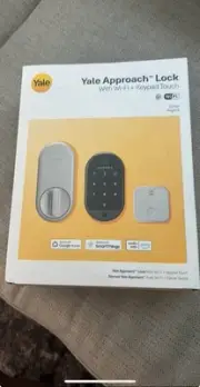 Yale Approach Lock with Wi-Fi +Keypad Touch Smart Lock - Silver