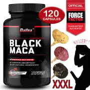 Organic Black Maca Root Support Stamina & Strength Muscle Gain and Sexual Health