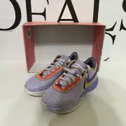 Size 4.5 - Nike LeBron 20 Low Purple And Gold DJ5423-500