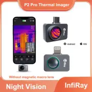 InfiRay P2 Pro Thermal Imager without Magnetic Macro Lens 256x192 IR Resolution