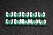 10 PACK ATM LOW PROFILE 30 AMP FUSE FUSES BLADE CIRCUIT 2 LEG MICRO ATMLP30