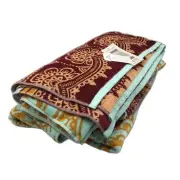 NEW Sandy Cape 2 Pack Aust Cotton Velour Jacquard Beach Towels 1m x 1.8m