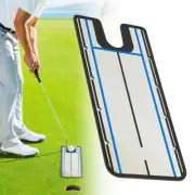 Golf Putting Training Aid Mirror Practice Gesture Position Corrector Outdoor NEW