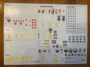 WARHAMMER 40K Aeldari FULL CRAFTWORLDS Transfers Sheet Decals New