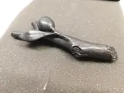 Graphite Olive Branch Drawing Stick By Sculptor Agelio Batle San Francisco