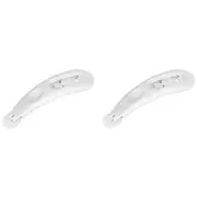 2x Mondo Plastic Fondant Cake Pastry Decorating Cutter & Embosser w/4 Wheels WHT