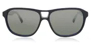 Vuarnet VL0003A LEGEND 03 VALLEY Polarized 0018 1136 Men's Sunglasses Blue Size 56