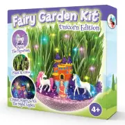 Fairy Garden Kit for Kids | Light Up Fairy Unicorn Terrarium Kit | Science STEM