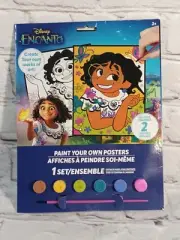 NIP Disney Encanto Mirabel - Paint Your Own Posters - 2 Posters