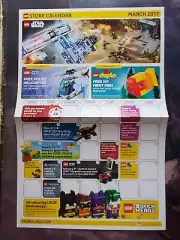 LEGO Store Calendar 2017 through 2019 Assortment