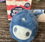 Bark Box Super Chewer Secret Monster Club Bunga Medium Rip Reveal Blue New