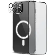 Gecko 360 Magnetic Tough Case Bundle for iPhone 15