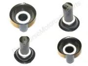 2x Carburetor Carb Slide Diaphragms for Suzuki VZ800 Marauder 97-04 K&L 18-8875