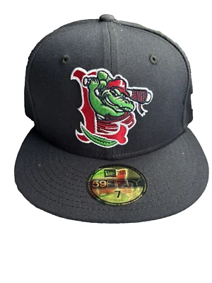 New Era 59Fifty Navy Lowell Spinners size 7 fitted baseball hat
