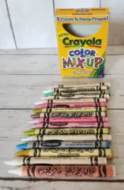 1997 Crayola "Color Mix-Up" Crayons 16ct NEVER USED