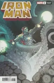 IRON MAN #1 PREMIERE VARIANT COVER BY MARVEL COMICS 2020 - 2023