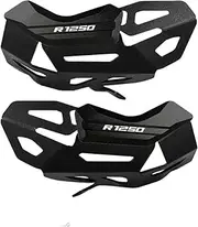 Motorcycle Engine Protection Guard Cylinder Head Protector Compatible with R1250GS Adventure R1250 GSA R 1250 RT R1250R R 1250 RS GS1250(Black-Black)