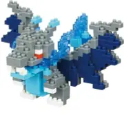 Nanoblock - Pokemon Series - Mega Charizard X Building Kit [New Toy] Figure, B