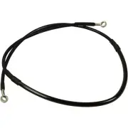 Ballards Yamaha WR250F/450F 19-25 Black Front Braided Brakeline