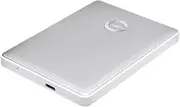 G-Drive Mobile USB-C v2 1TB Portable, Thin, Silver (0G10264)