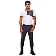 George H Morris GHM Mens Grand Prix Knee Patch Breech