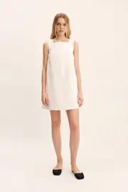 EMMA SHIFT DRESS - IVORY