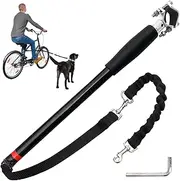 Bicycle Lead for Dogs, Hands Free Bicycle Dog Lead, Retractable Bicycle Dog Lead, Retractable Dog Lead, Easy Installation and Removal, for Running, Cycling