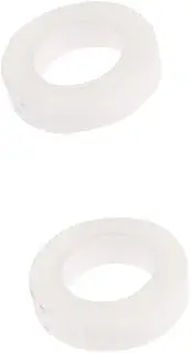 HONMEET 2 Pack White Wig Extension Tapes Double Sided Tape for Hair Extensions for Women Girls Easy to Change Your Look