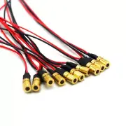 Lot 780nm 3mW IR Dot Focusable Laser Diode Module 3V Driver Brass Infrared Light