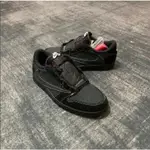 熱賣 TRAVIS SCOTT X AIR JORDAN 1 LOW OG“BLACK PHANTOM”運動鞋,4 碼